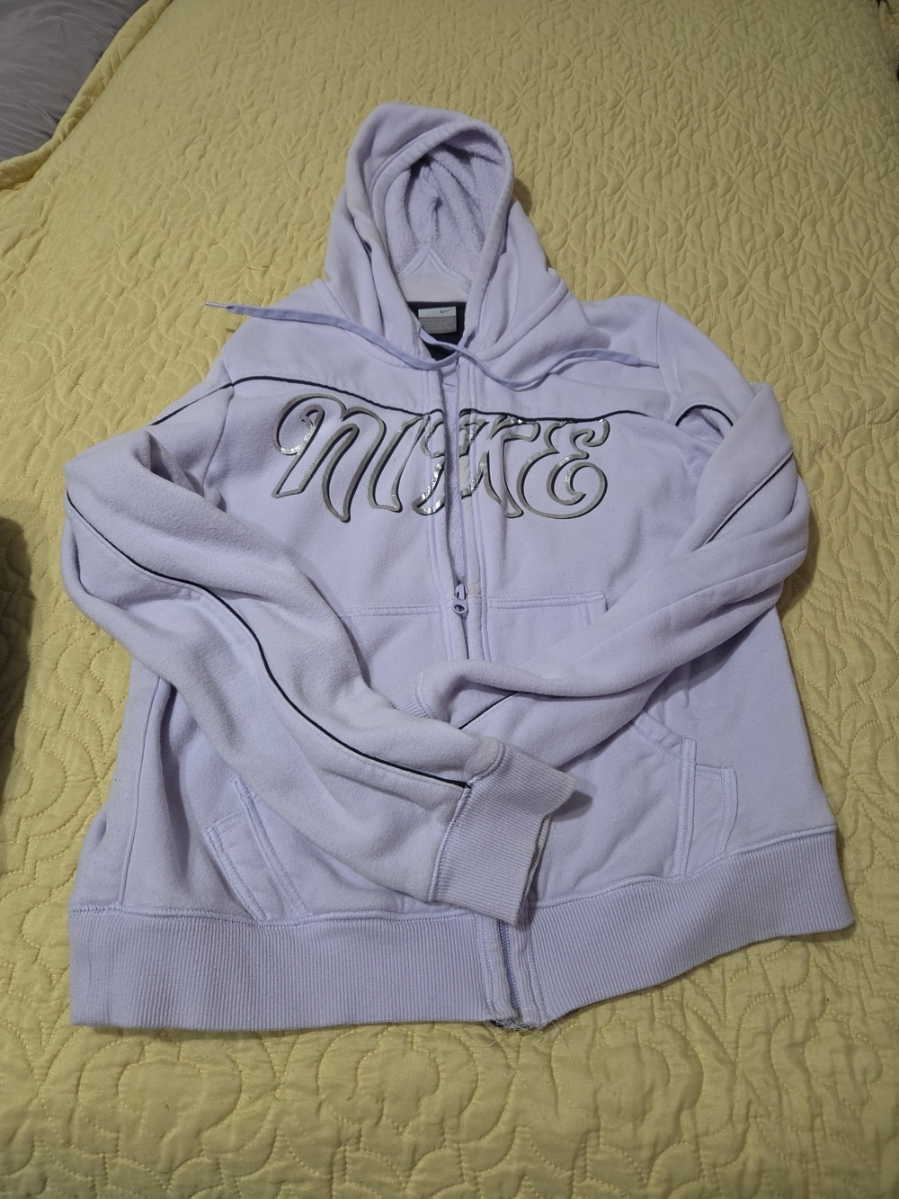 Nike Lavender Full-Zip Hoodie for Women